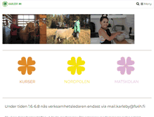 Tablet Screenshot of karleby.fs4h.fi